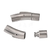 Tarnish Resistant 304 Stainless Steel Bayonet Clasps STAS-F131-22P-1