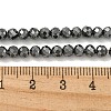 Non-magnetic Synthetic Hematite Beads Strands G-I365-16A-4