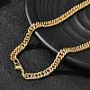 5.5MM 304 Stainless Steel Cuban Link Chain Necklaces for Men LS-NJEW-B134-08A-G-3