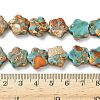 Dyed Synthetic Imperial Jasper Beads Strands G-D337-14mm-B03-5