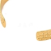 Rack Plating Brass Cuff Bracelets for Women BJEW-M040-12G-01-3