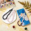 Natural & Synthetic Gemstone Chips Cell Phone Lanyard Wrist Strap HJEW-SW00018-06-6