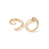 Brass Open Jump Rings KK-G604-08G-17-2