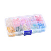 130Pcs 13 Colors Gradient Color Transparent Acrylic Beads OACR-FS0002-04-6