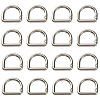 18Pcs Alloy Spring Gate Rings FIND-SC0014-04P-1