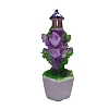 Natural Amethyst Pavilion Bonsai Decorations PW-WG69157-01-6