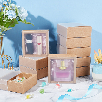 Kraft Paper Storage Gift Drawer Boxes CON-WH0089-37A-01-1
