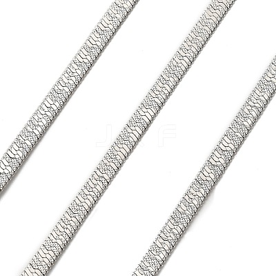 304 Stainless Steel Herringbone Chains CHS-A016-35A-P01-1