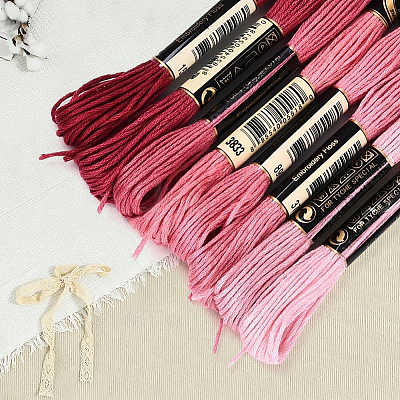 Polyester Embroidery Threads OCOR-WH20074-13B-05A-1