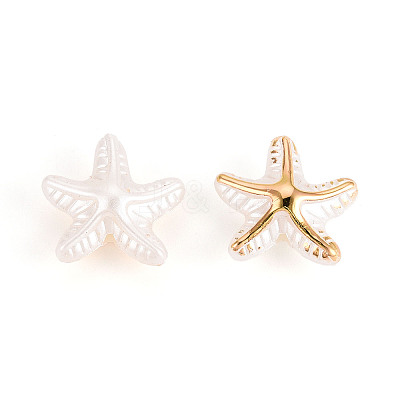ABS Plastic Imitation Pearl Beads OACR-T028-96-1
