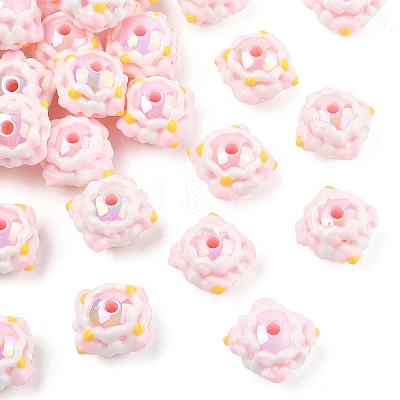 Opaque Acrylic Beads SACR-YW0002-78A-02-1