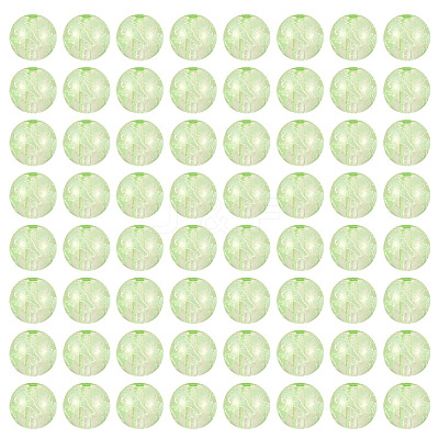80Pcs Handmade Transparent Lampwork Beads FIND-TAD0001-04E-1