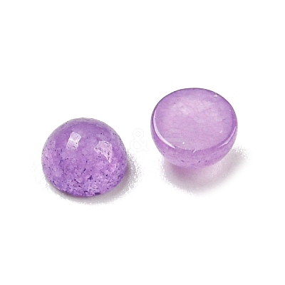 Natural White Jade Dyed Cabochons G-H309-03-16-1