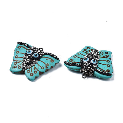 Synthetic Turquoise Pendants TURQ-N213-02-1
