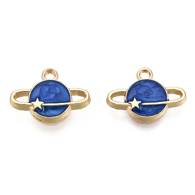 Alloy Enamel Pendants X-ENAM-T009-66B-RS-1