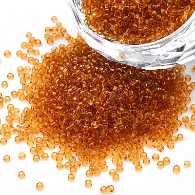 15/0 Transparent Czech Glass Seed Beads SEED-N004-004-01-1