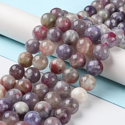 Natural Cherry Blossom Tourmaline Beads Strands G-Q1001-A04-03-1