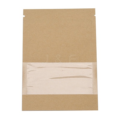 Kraft Paper Open Top Resealable Bags OPP-M002-02B-03-1