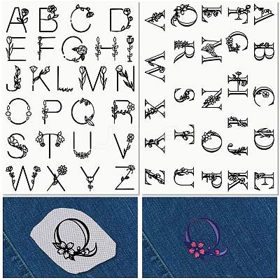 PVA Water-soluble Embroidery Aid Drawing Sketch DIY-WH0514-005-1