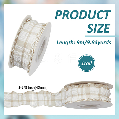 Polyester Ribbons SRIB-WH0011-354D-1