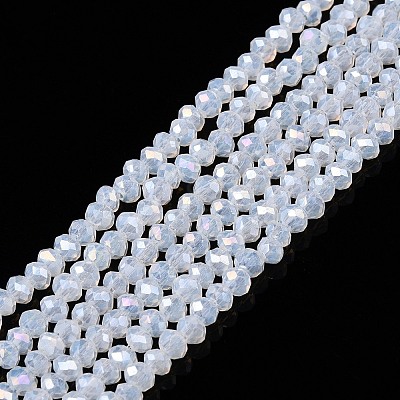 Electroplate Glass Beads Strands LS-EGLA-A044-J1mm-B06-1