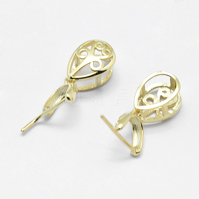 925 Sterling Silver Pendant Bails STER-E050-36G-B-1