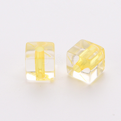 Transparent Acrylic Beads TACR-S154-12A-81-1