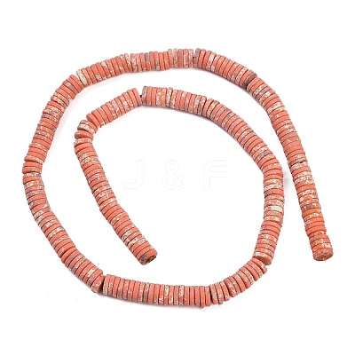 Dyed Synthetic Imperial Jasper Beads Strands G-A272-C06-03-1