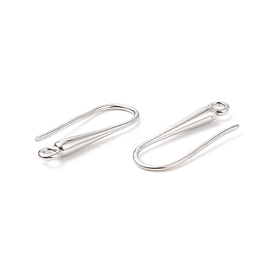 Eco-Friendly Brass Earring Hooks X-KK-M157-03P-NR-1