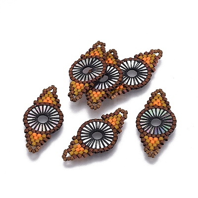 MIYUKI & TOHO Handmade Japanese Seed Beads Links SEED-E004-G06-1