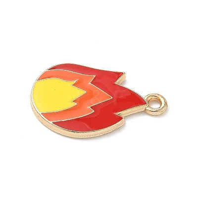 Alloy Enamel Pendants FIND-C074-01J-1