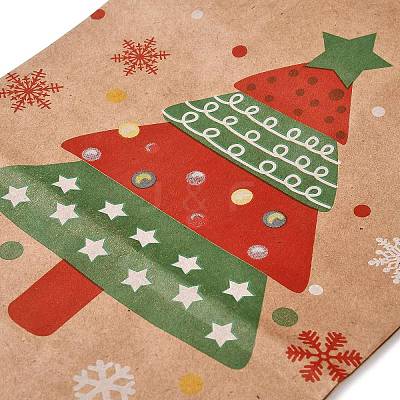 Christmas Theme Rectangle Paper Bags CARB-F011-01B-1