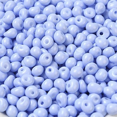 6/0 Opaque Baking Paint Glass Seed Beads X1-SEED-M012-02A-08-1