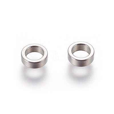 Non-Tarnish 304 Stainless Steel Spacer Beads X-STAS-P232-01P-1