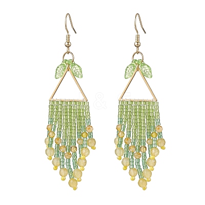 304 Stainless Steel Dangle Earrings EJEW-MZ00513-03-1