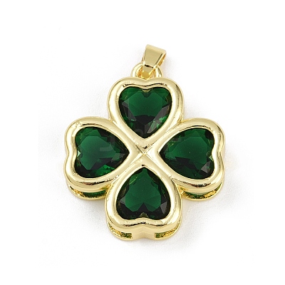 Brass Glass Pendants KK-R226-05G-03-1