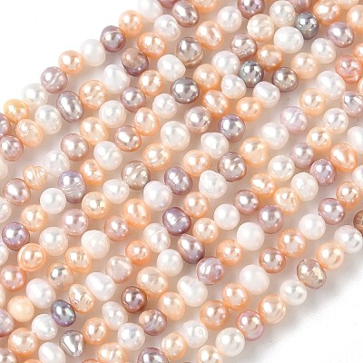 Natural Cultured Freshwater Pearl Beads Strands PEAR-C004-12-1