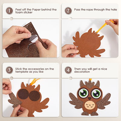 Autumn Animal DIY Craft Sets for Children FIND-WH20019-114-1