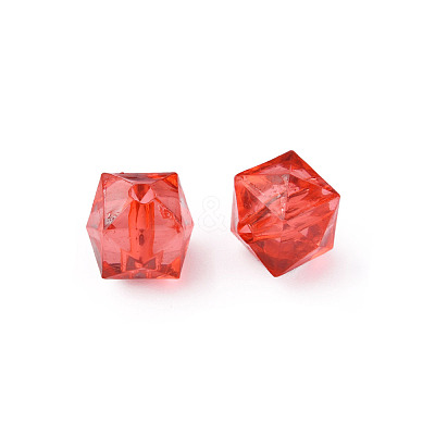 Transparent Acrylic Beads MACR-S373-132-B06-1