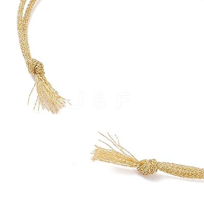 Polyester Cord Braided Bracelet Making AJEW-JB01376-01-1