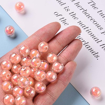 Transparent Acrylic Beads TACR-S152-16B-SS2109-1