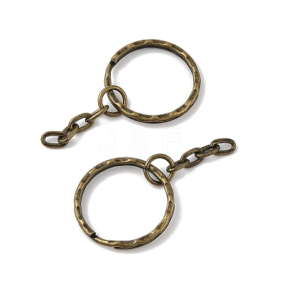 Ring Iron Keychain Findings IFIN-E337-AB-1