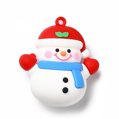 Christmas PVC Plastic Pendants KY-C009-05-1