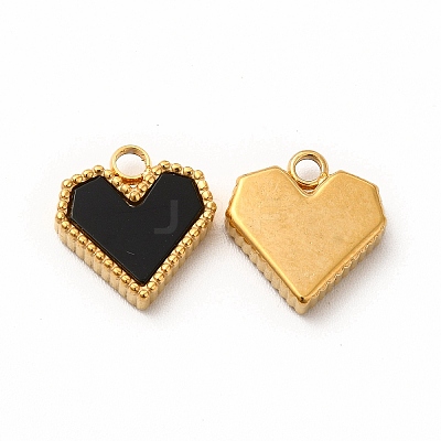 PVD Vacuum Plating 304 Stainless Steel Pendants STAS-A076-06G-01-1