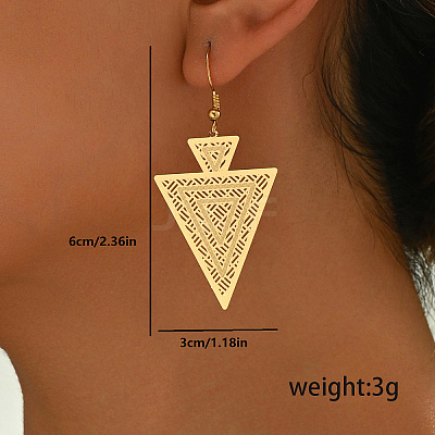 Iron Dangle Earrings XW0949-6-1