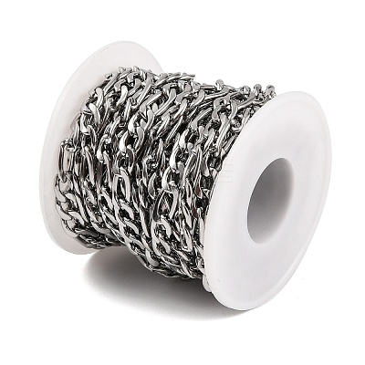 Tarnish Resistant 304 Stainless Steel Figaro Chains CHS-E007-01P-1
