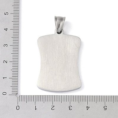 304 Stainless Steel Pendants LS-STAS-O008-01I-1