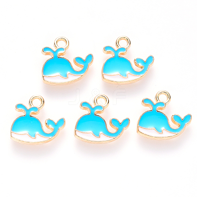 Alloy Enamel Charms ENAM-S121-073-1