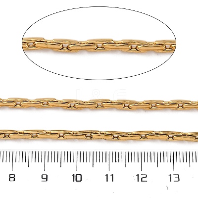 304 Stainless Steel Boston Link Chains STAS-P386-05B-G-1