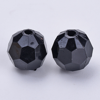 Acrylic Beads X-TACR-Q257-10mm-V72-1
